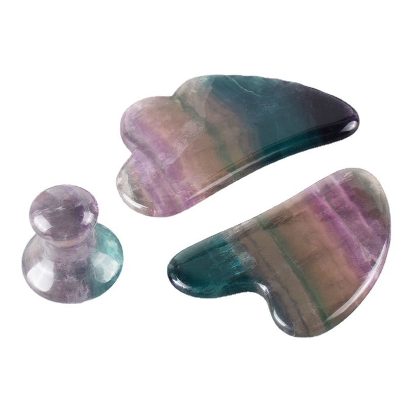 Spa Wellness Nature - Natürliches Jade massage gerät Fluorit Gua