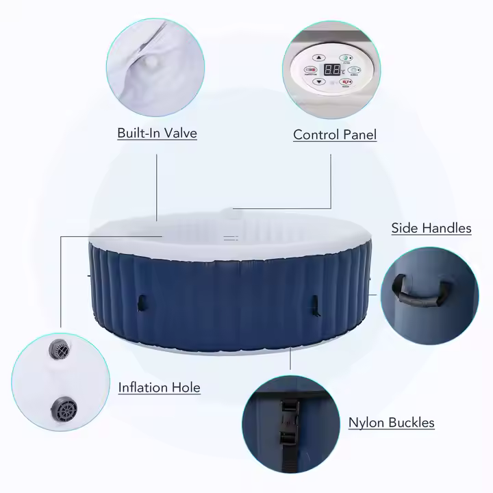 Aufblasbarer Whirlpool für 6 P – Spa & Wellness Zámeček Petrovice Bewertung und Preis