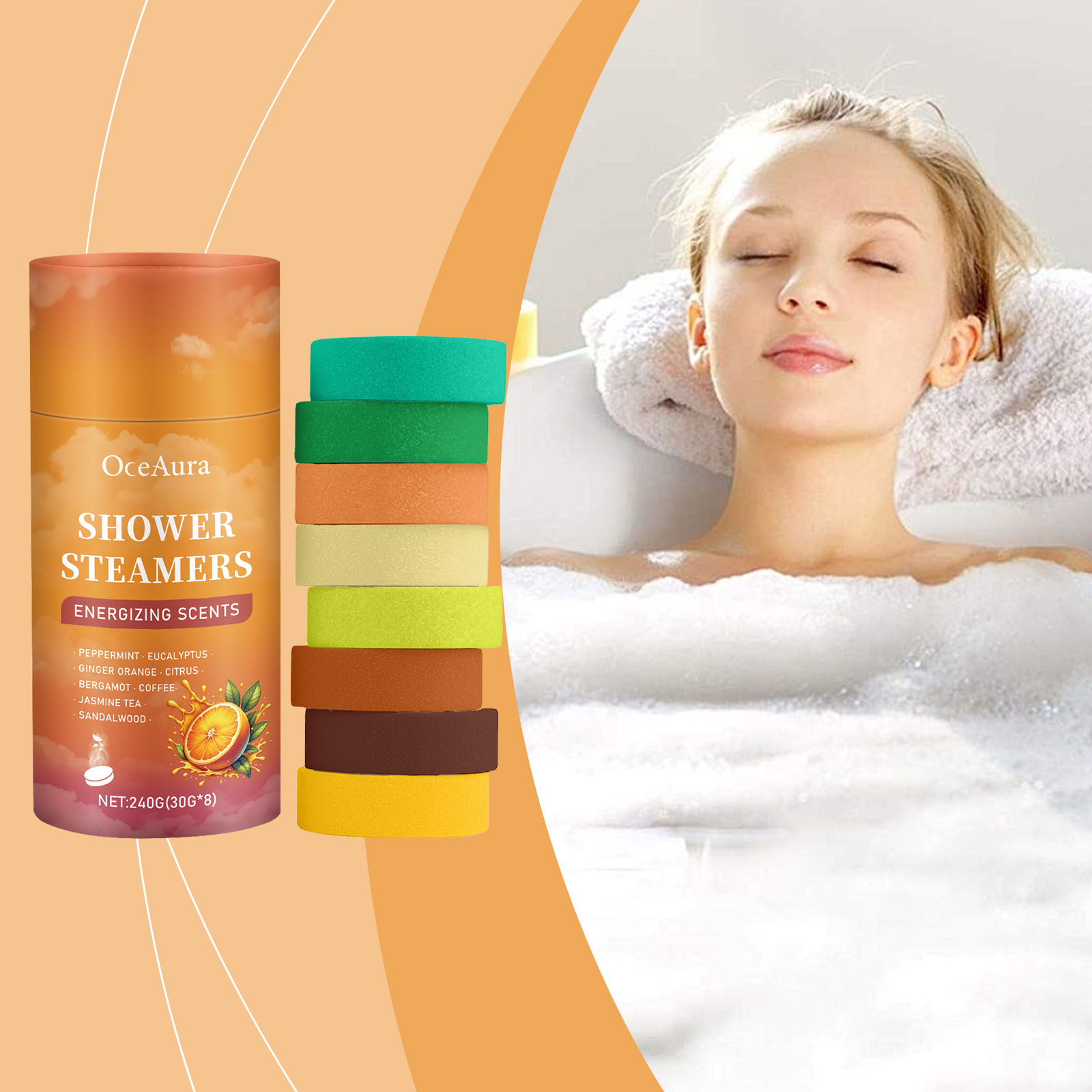 8 Stück Dusch-Dampftabletten A – Shower Steamer Tablet Bewertung und Preis