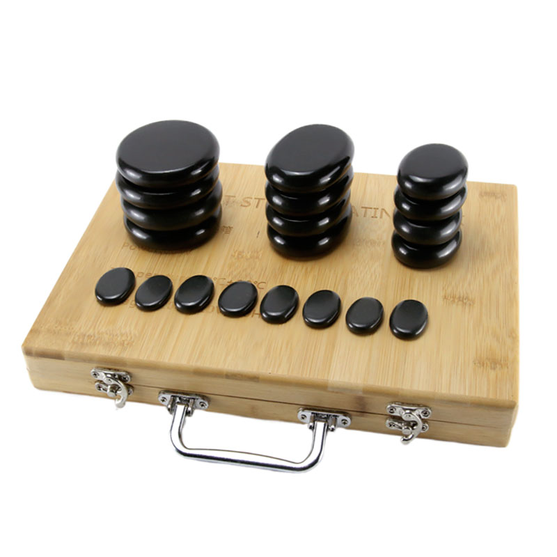Hot Basalt Stone Massageset –  – Spa Wellness Nature Bewertung und Preis